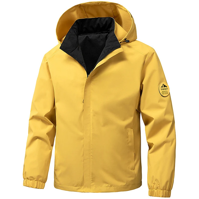 Herren technische Kapuzen-Softshelljacke mit verstellbarer Kapuze und Utility-Taschen Nord Taschen