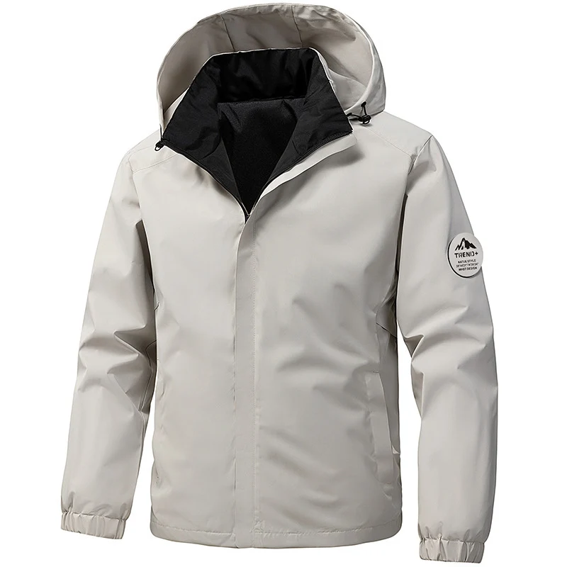 Herren technische Kapuzen-Softshelljacke mit verstellbarer Kapuze und Utility-Taschen Nord Taschen