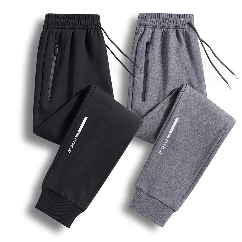 Herren Sportive Jogginghose mit Reißverschlusstasche, Kordelzug und elastischen Bündchen Nord Taschen