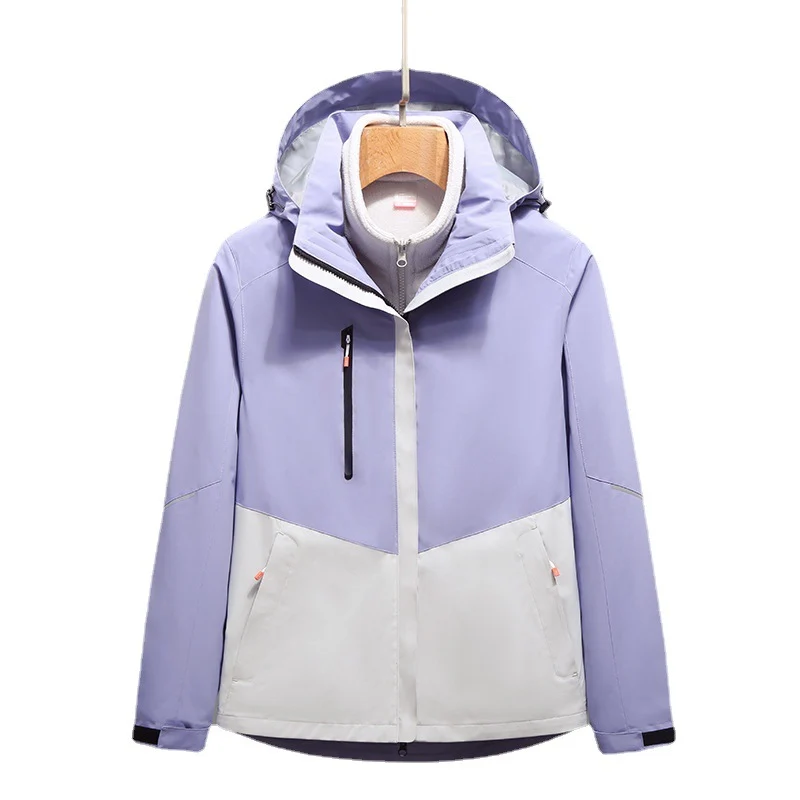 Herren Softshell-Outdoorjacke mit Kapuze, wind- und wasserdicht Nord Taschen