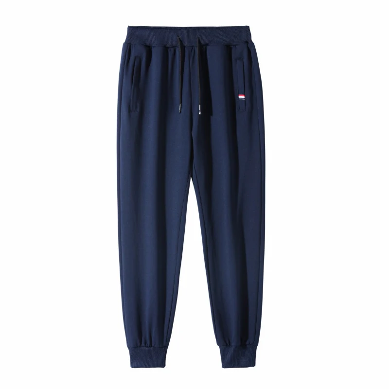 Herren Slim-Fit Jogginghose mit elastischem Rippbund, Kordelzug und Reißverschlusstaschen Nord Taschen