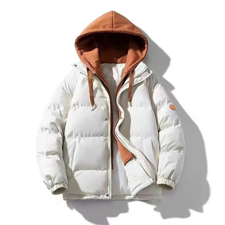 Herren Gepolsterte Layering-Winterjacke mit integriertem Kapuzen-Sweatlayer Nord Taschen
