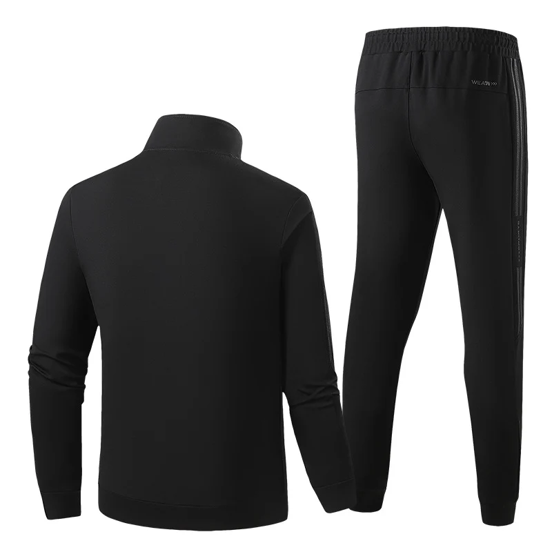 Herren Funktions-Trainingsanzug-Set mit Reißverschlussjacke und elastischer Jogginghose Nord Taschen