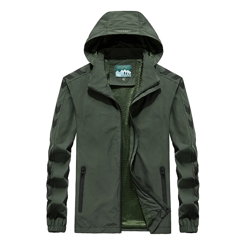 Herren Performance Softshelljacke mit Kapuze, versiegelten Reißverschlüssen und reflektierenden Ärmereinsätzen Nord Taschen