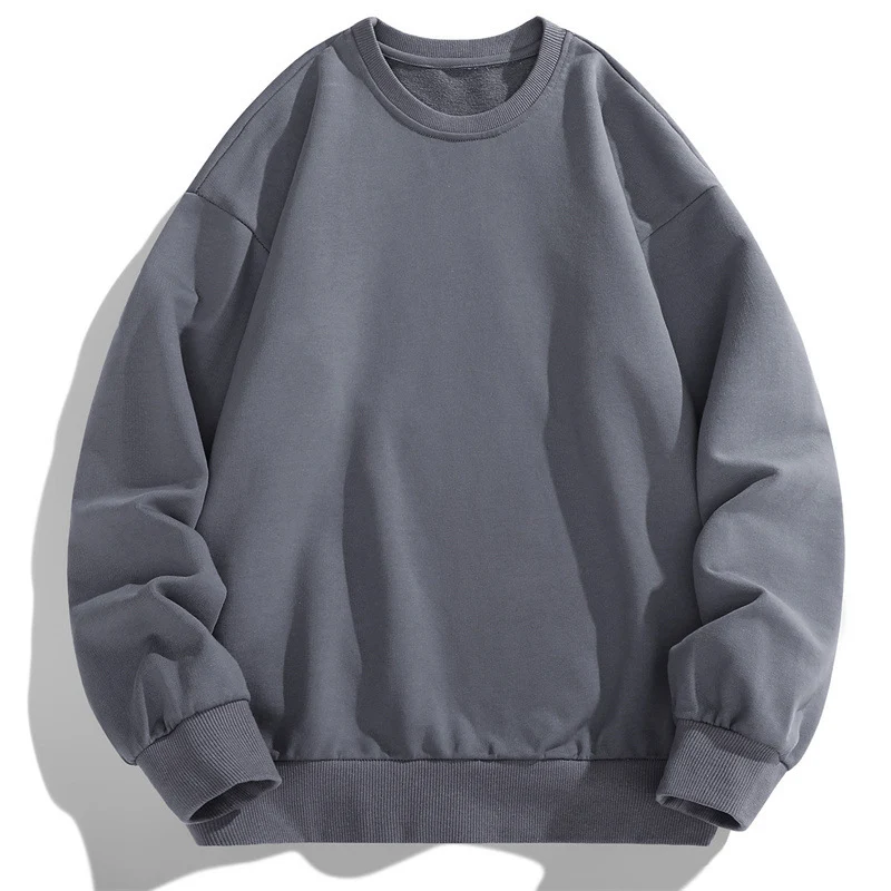 Herren Oversize Rundhals-Sweatshirt mit Rippbündchen und dropped-shoulder Schnitt Nord Taschen