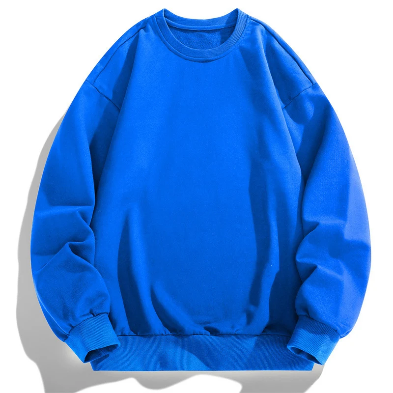 Herren Oversize Rundhals-Sweatshirt mit Rippbündchen und dropped-shoulder Schnitt Nord Taschen