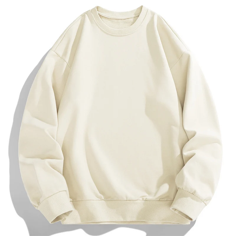 Herren Oversize Rundhals-Sweatshirt mit Rippbündchen und dropped-shoulder Schnitt Nord Taschen