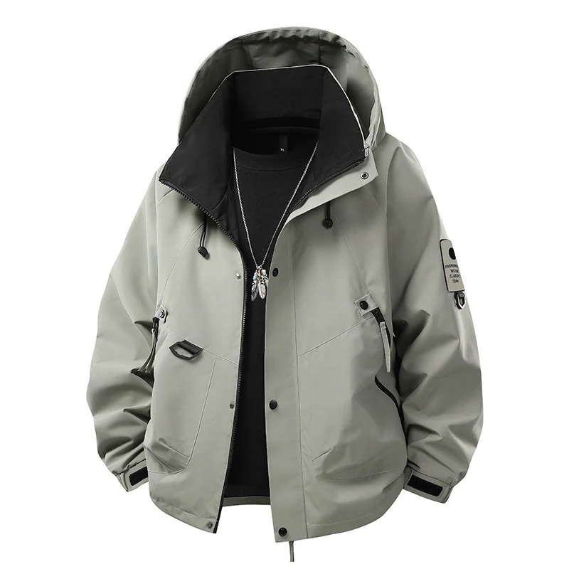 Herren Outdoor-Softshelljacke mit wasserabweisender Membran, vielseitigen Utility-Taschen und verstellbaren Bündchen Nord Taschen