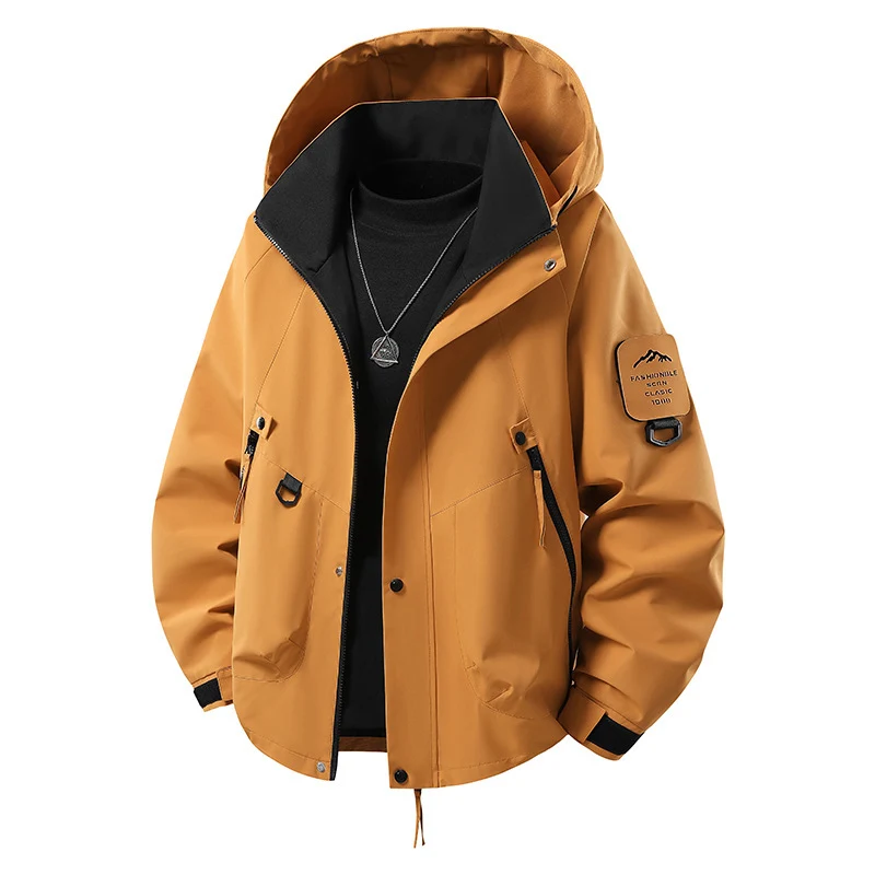 Herren Outdoor-Softshelljacke mit wasserabweisender Membran, vielseitigen Utility-Taschen und verstellbaren Bündchen Nord Taschen