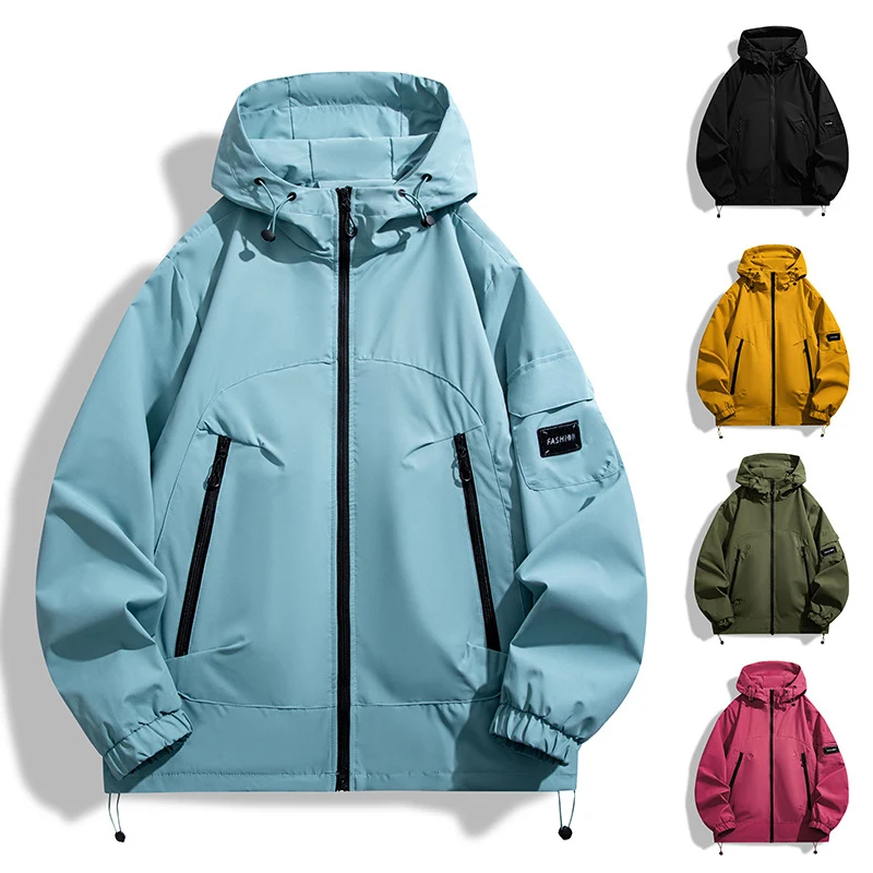 Herren Moderner Allwetter-Hoodie mit Wind- und Wasserabweisender Membran Nord Taschen