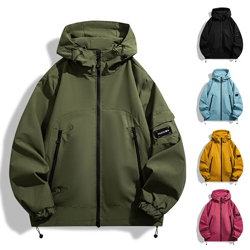 Herren Moderner Allwetter-Hoodie mit Wind- und Wasserabweisender Membran Nord Taschen