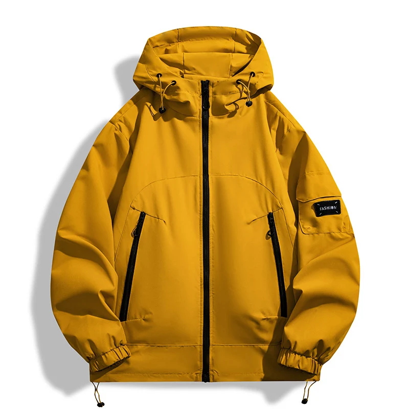 Herren Moderner Allwetter-Hoodie mit Wind- und Wasserabweisender Membran Nord Taschen