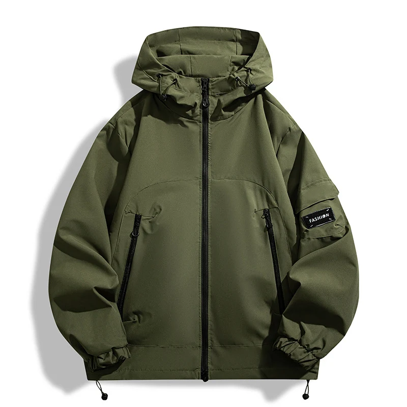 Herren Moderner Allwetter-Hoodie mit Wind- und Wasserabweisender Membran Nord Taschen