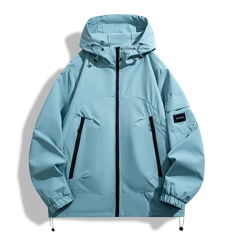 Herren Moderner Allwetter-Hoodie mit Wind- und Wasserabweisender Membran Nord Taschen