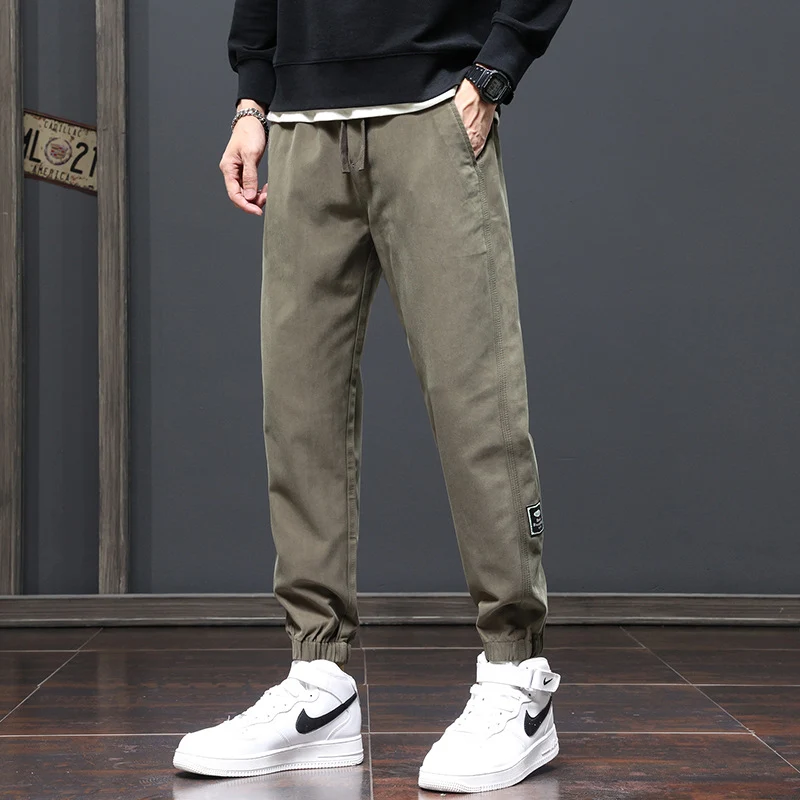 Herren Relaxed-Fit Joggerhose mit elastischem Bund, Kordelzug und Bündchen Nord Taschen