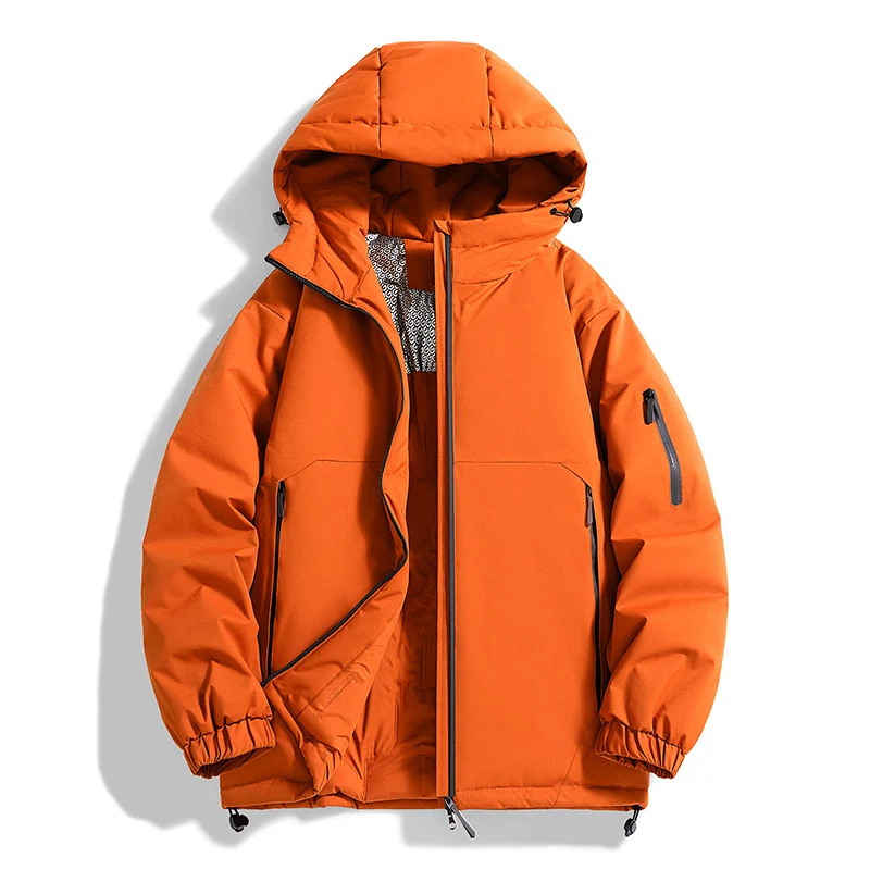 Unisex Warmer wasserabweisender Steppparka mit technischer Kapuze Nord Taschen