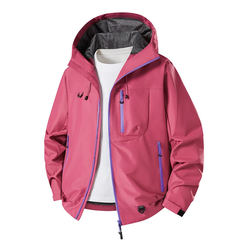 Herren Wasserabweisende technische Softshell-Jacke mit Kapuze, atmungsaktivem Mesh-Futter und Reißverschlusstaschen Nord Taschen