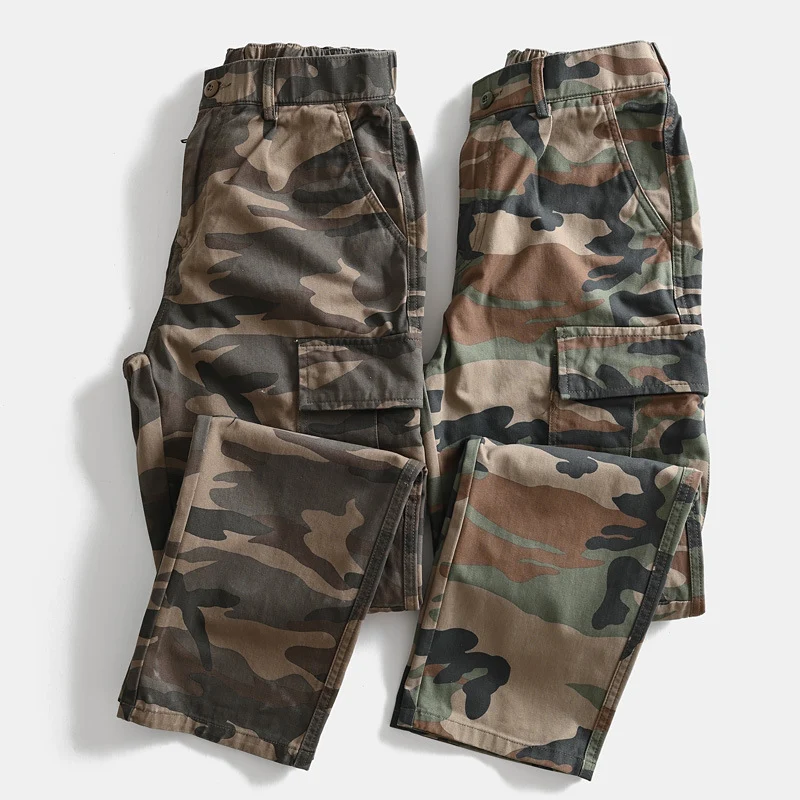 Herren Cargohose im Military-Look mit Mehrfachtaschen und geradem Schnitt Nord Taschen