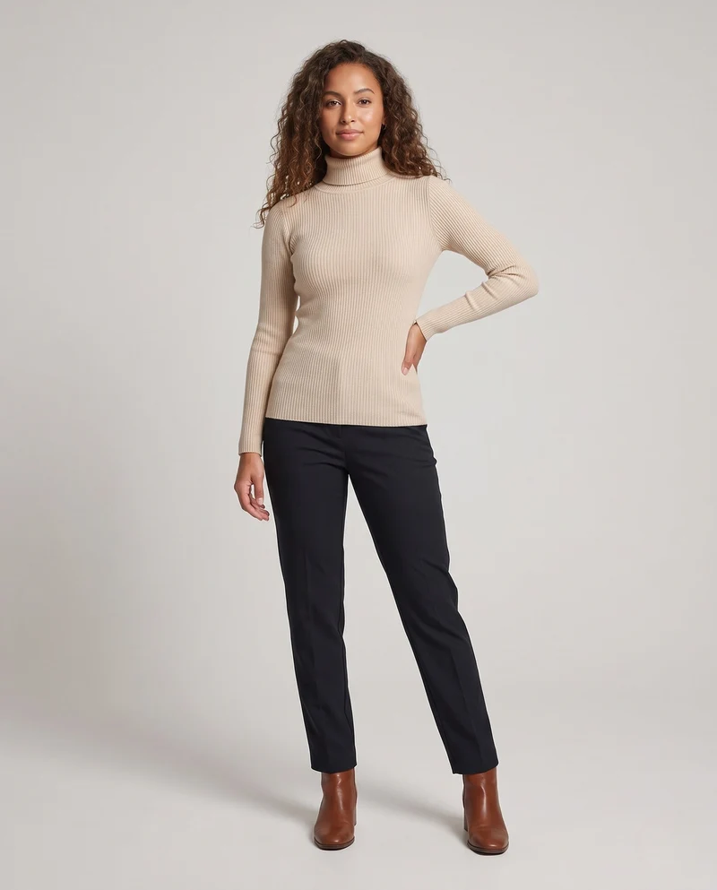 Damen Feinstrick-Cardigan mit V-Ausschnitt, Knopfleiste und gerippten Bündchen Nord Taschen