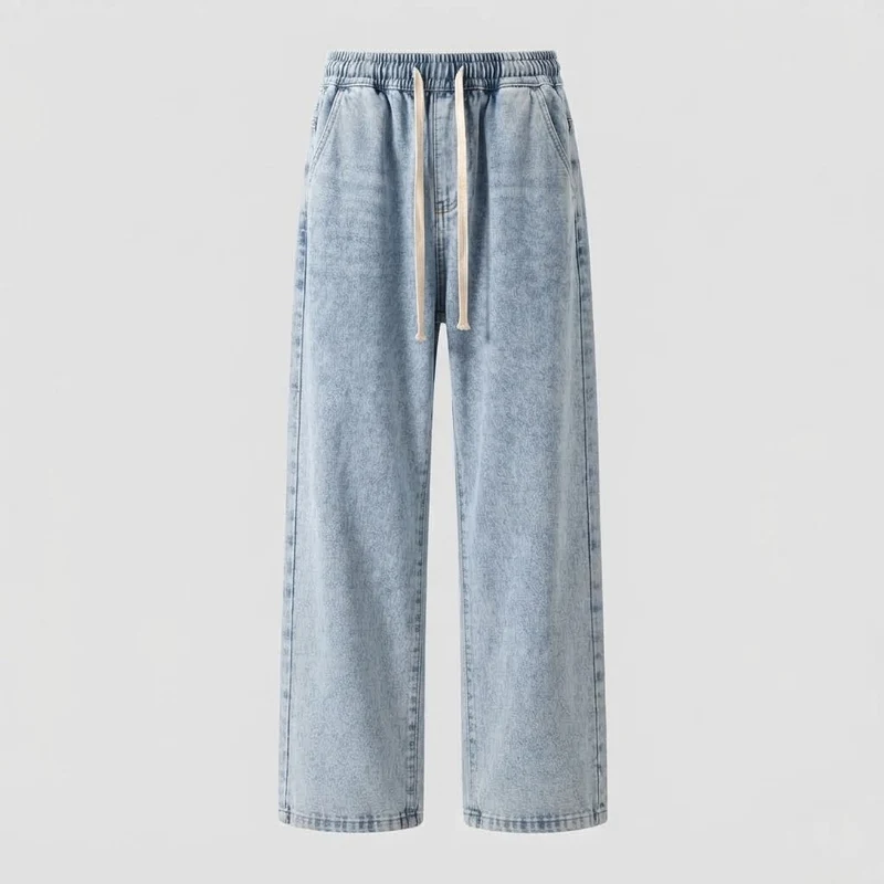 Frauen Bequeme Hohe Taille Jeans Nord Taschen