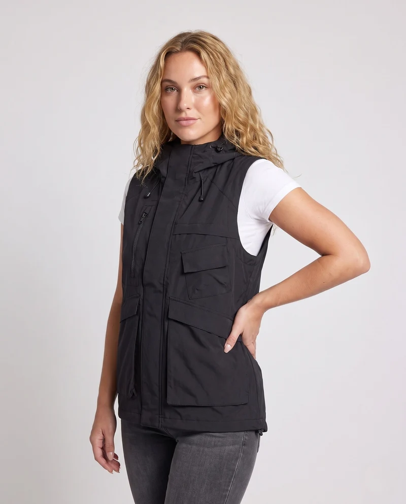 Damen Funktions Outdoor Weste Nord Taschen