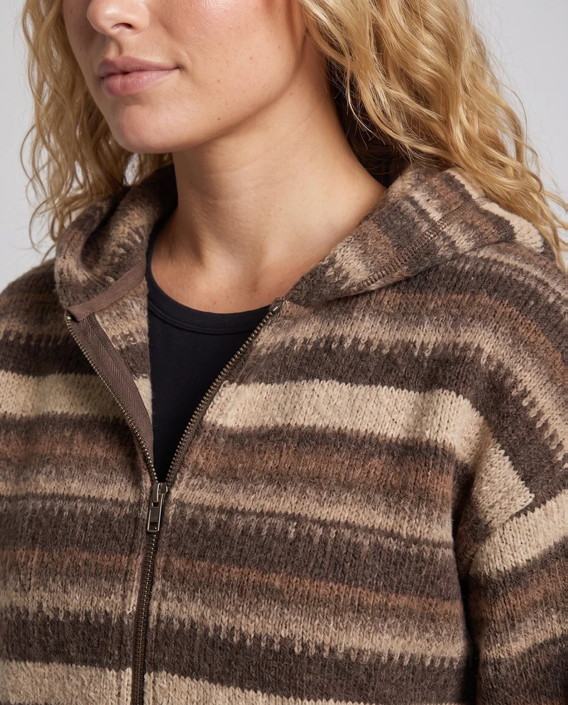 Damen Futuristischer Cardigan Nord Taschen