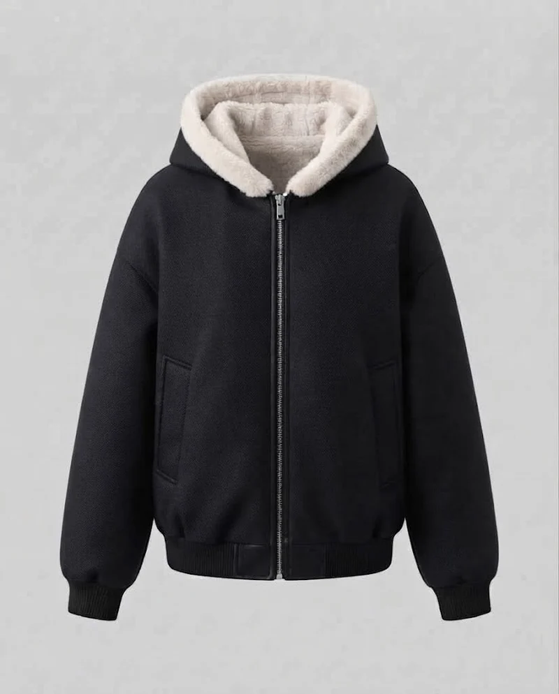 Frauen Bequemer und Stilvoller Hoodie Nord Taschen