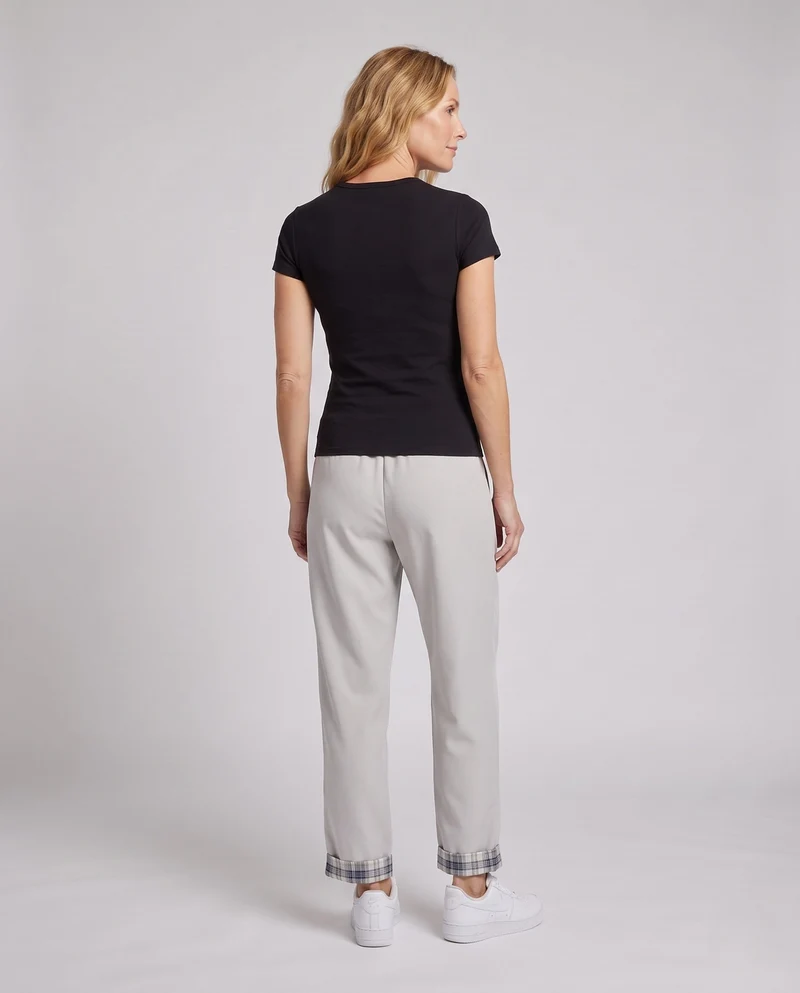 Damen Freizeit-Hose mit Muster Nord Taschen