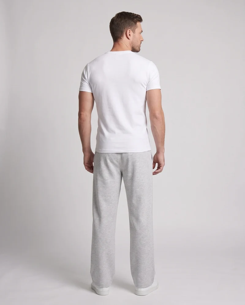 Herren Weite Baggy-Sweatpants mit Gummibund und Kordelzug Nord Taschen