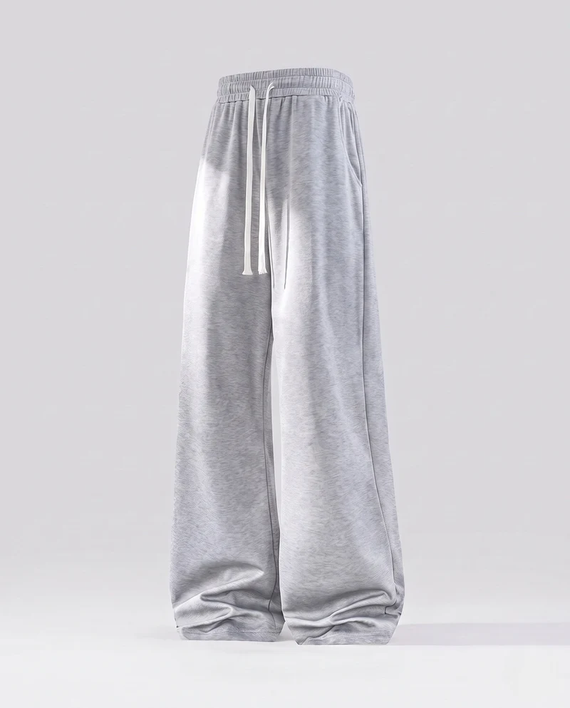 Herren Weite Baggy-Sweatpants mit Gummibund und Kordelzug Nord Taschen