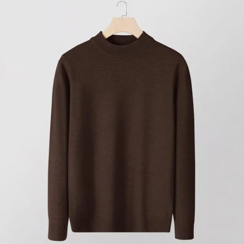 Damen Feinstrick-Stehkragenpullover aus Baumwollmix mit gerippten Bündchen Nord Taschen