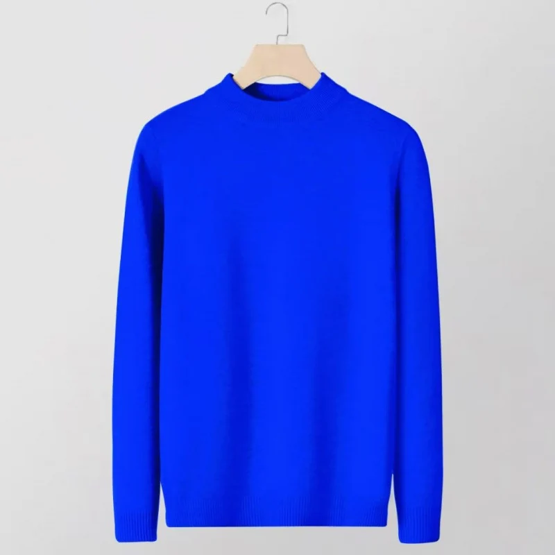 Damen Feinstrick-Stehkragenpullover aus Baumwollmix mit gerippten Bündchen Nord Taschen