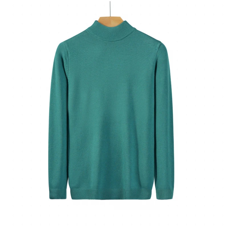 Damen Feinstrick-Stehkragenpullover aus Baumwollmix mit gerippten Bündchen Nord Taschen