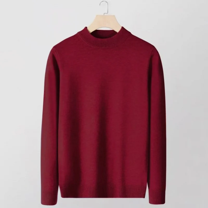 Damen Feinstrick-Stehkragenpullover aus Baumwollmix mit gerippten Bündchen Nord Taschen