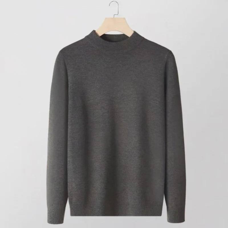 Damen Feinstrick-Stehkragenpullover aus Baumwollmix mit gerippten Bündchen Nord Taschen
