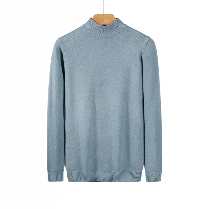 Damen Feinstrick-Stehkragenpullover aus Baumwollmix mit gerippten Bündchen Nord Taschen