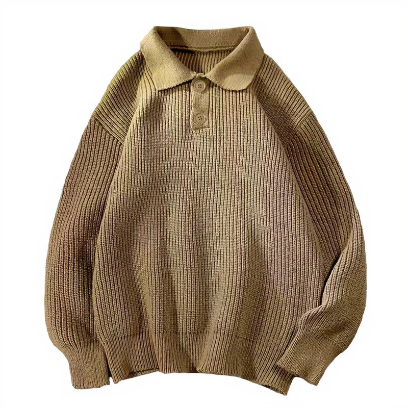 Damen Feinstrick-Polopullover mit Rippenstruktur und Zwei-Knopf-Leiste Nord Taschen