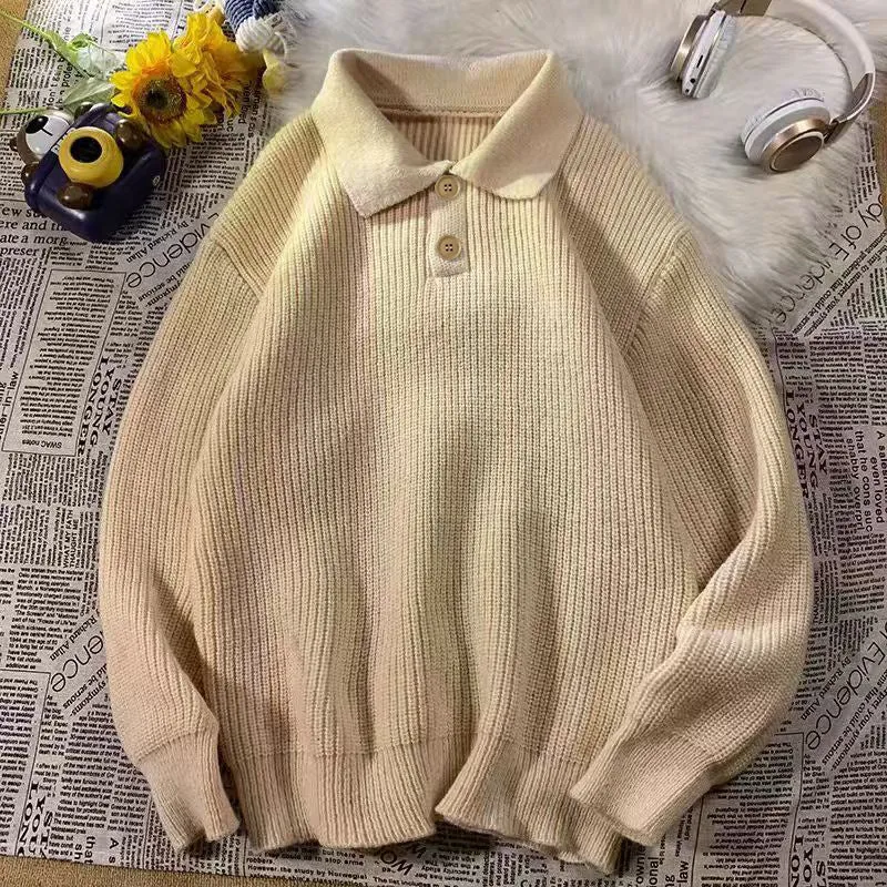 Damen Feinstrick-Polopullover mit Rippenstruktur und Zwei-Knopf-Leiste Nord Taschen
