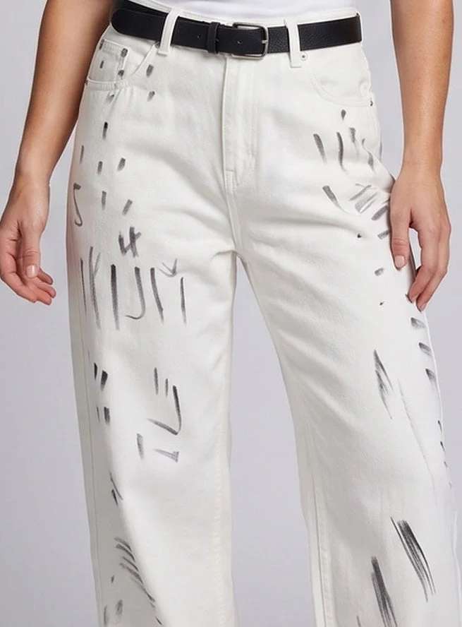 Frauen Legere Weit Geschnittene Hose Nord Taschen