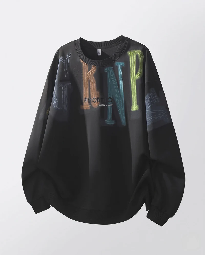 Damen Freizeitpullover mit kreativem Logo-Design Nord Taschen