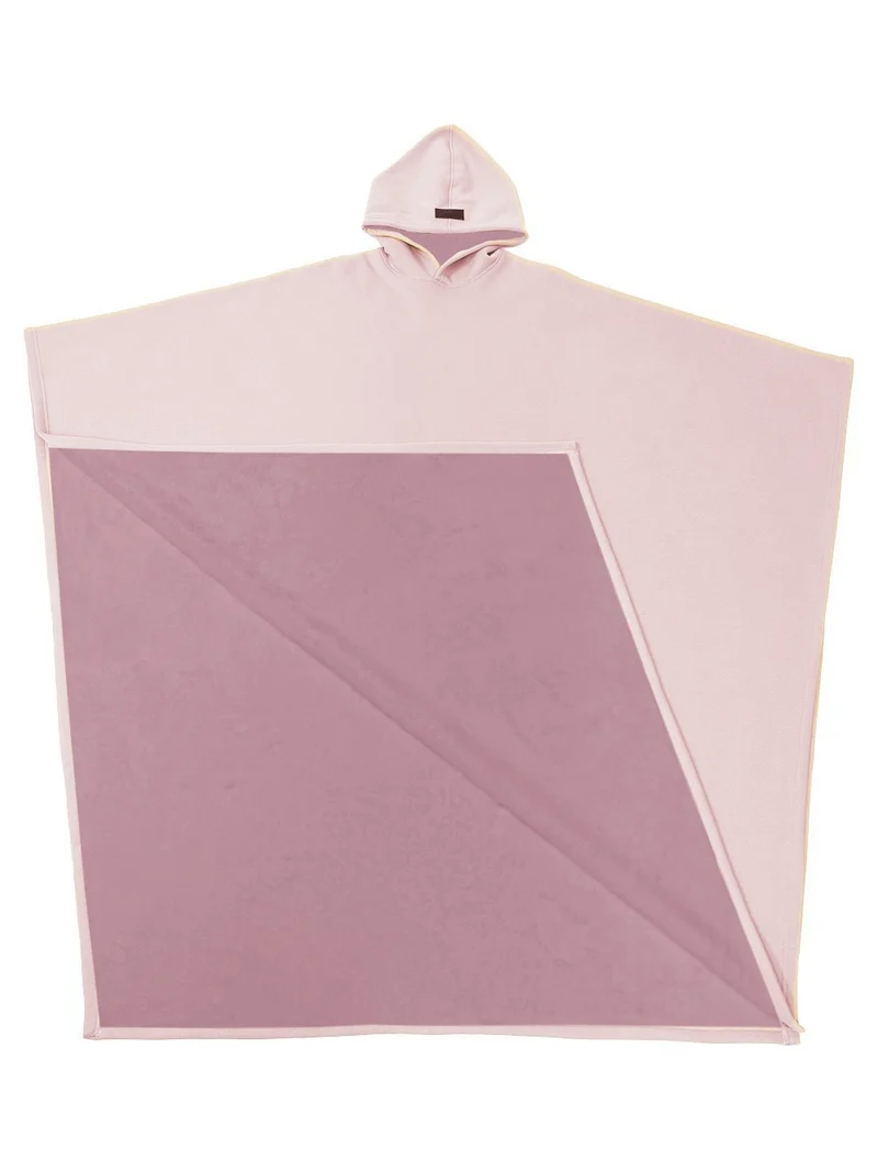 Unisex Kapuzen-Poncho-Decke mit wärmendem Fleecefutter und Oversize-Schnitt Nord Taschen