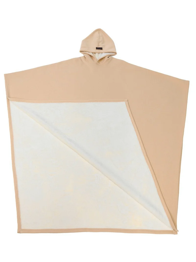 Unisex Kapuzen-Poncho-Decke mit wärmendem Fleecefutter und Oversize-Schnitt Nord Taschen