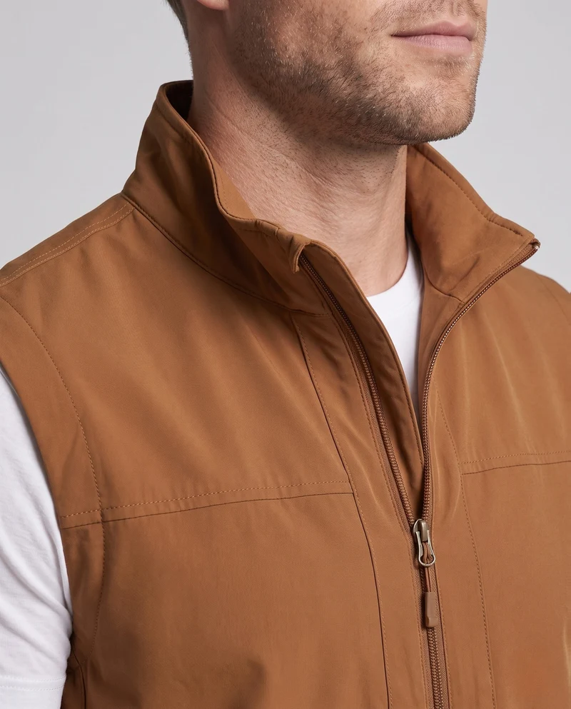 Herren Softshell-Weste mit winddichter Hülle, Meshfutter & sicheren Reißverschlusstaschen Nord Taschen