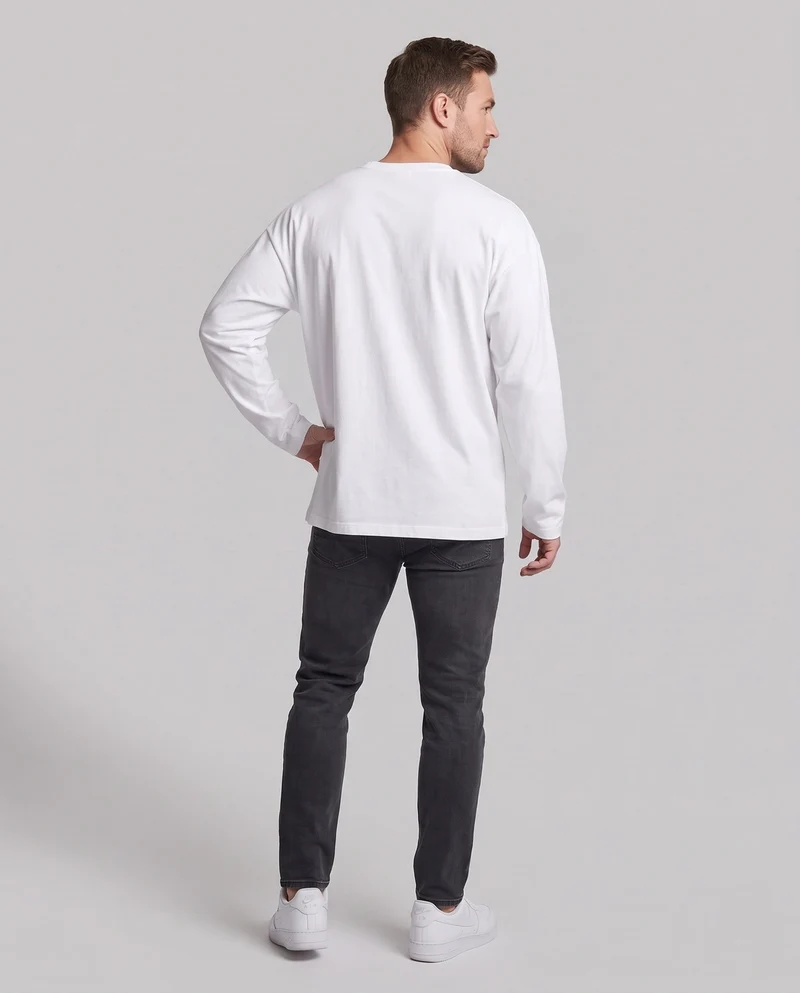 Herren Oversized Sweatshirt Nord Taschen