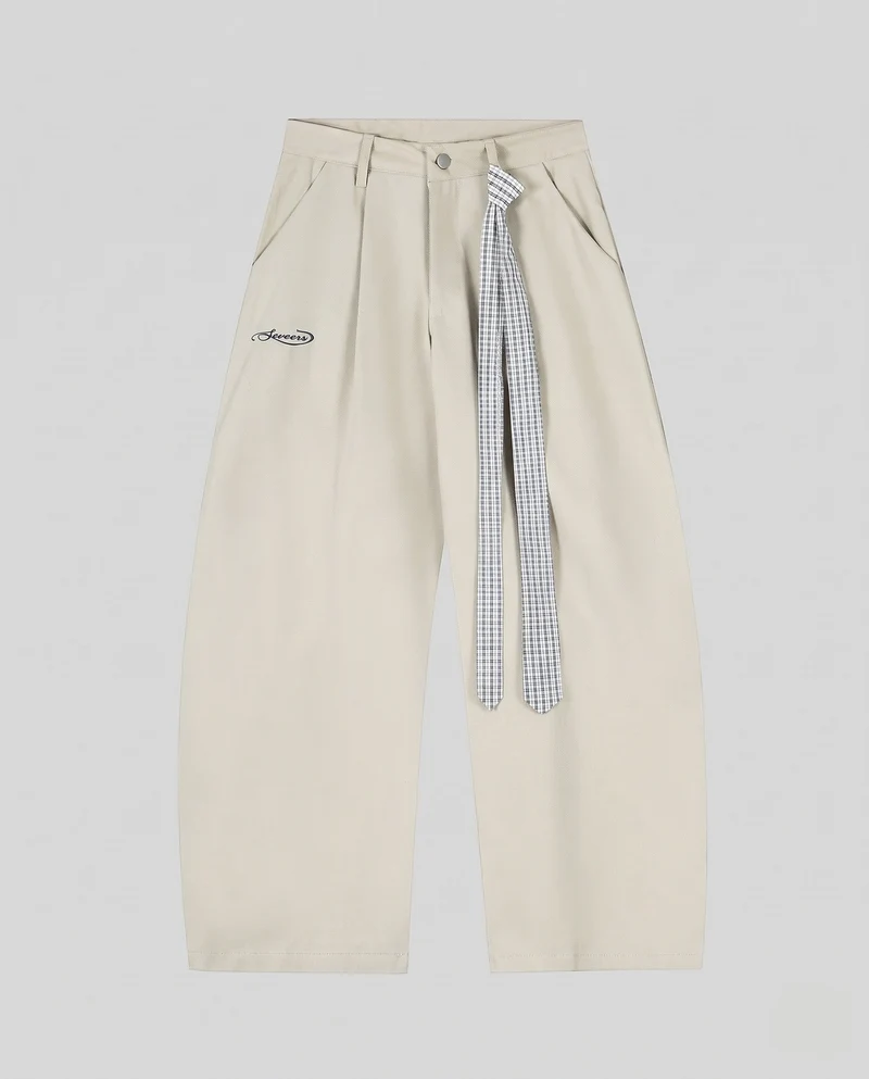 Damen Weitgeschnittene Hose Nord Taschen