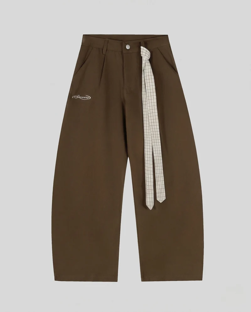 Damen Weitgeschnittene Hose Nord Taschen