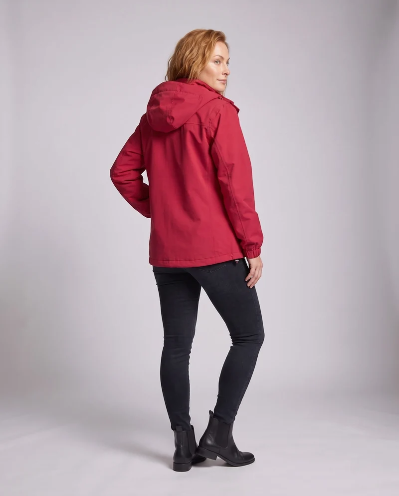 Damen Wetterfeste Übergangsjacke Nord Taschen