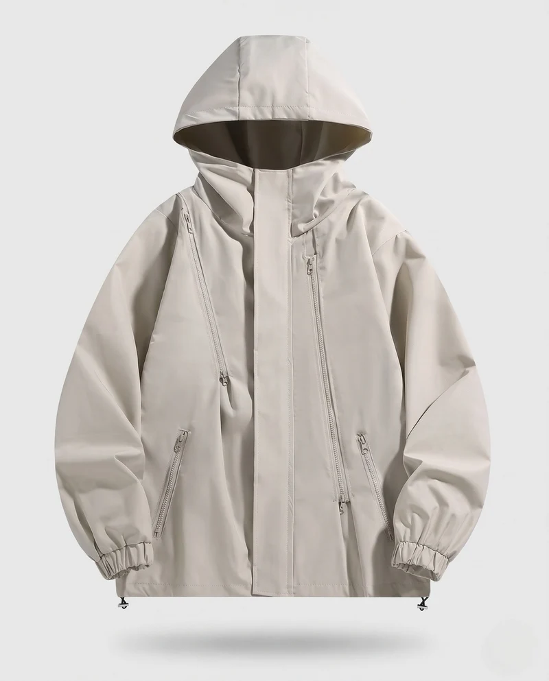 Damen Wetterfeste Übergangsjacke Nord Taschen