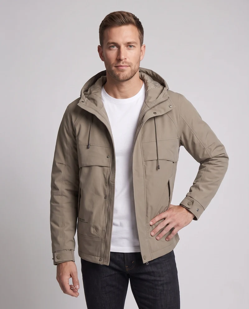 Herren Multifunktionale Übergangsjacke Nord Taschen