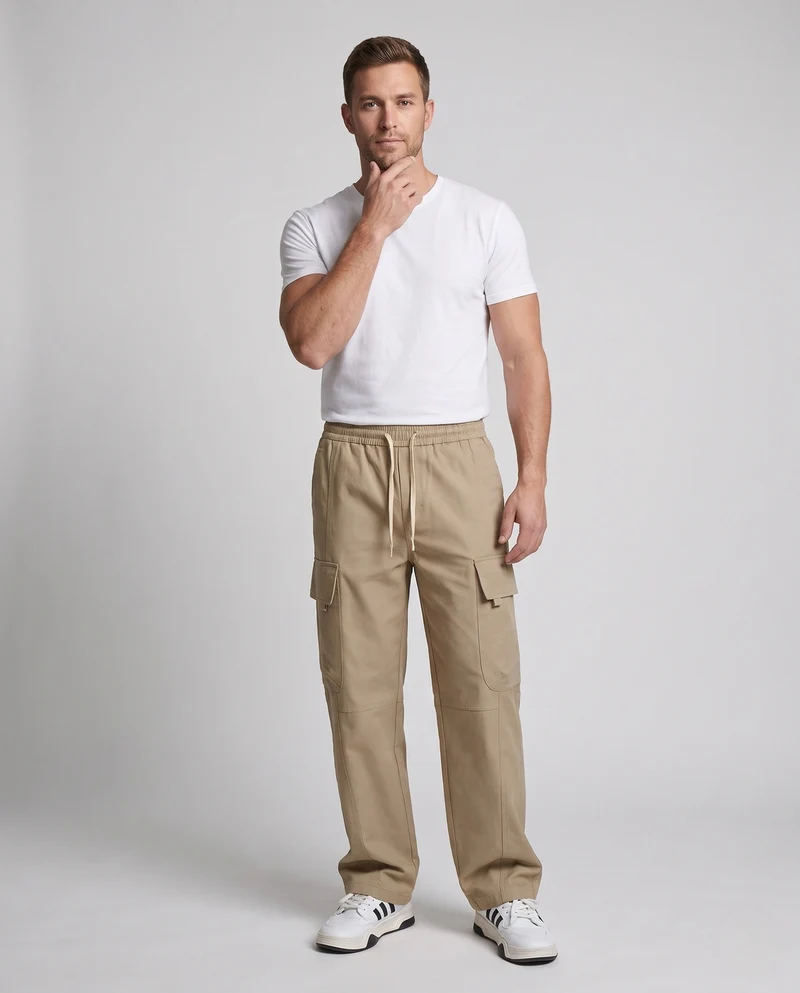 Herren praktische Cargo-Hose Nord Taschen